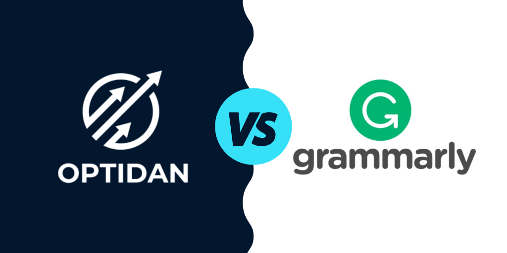 Optidan AI vs. Grammarly: Beyond Plagiarism Detection to Correction