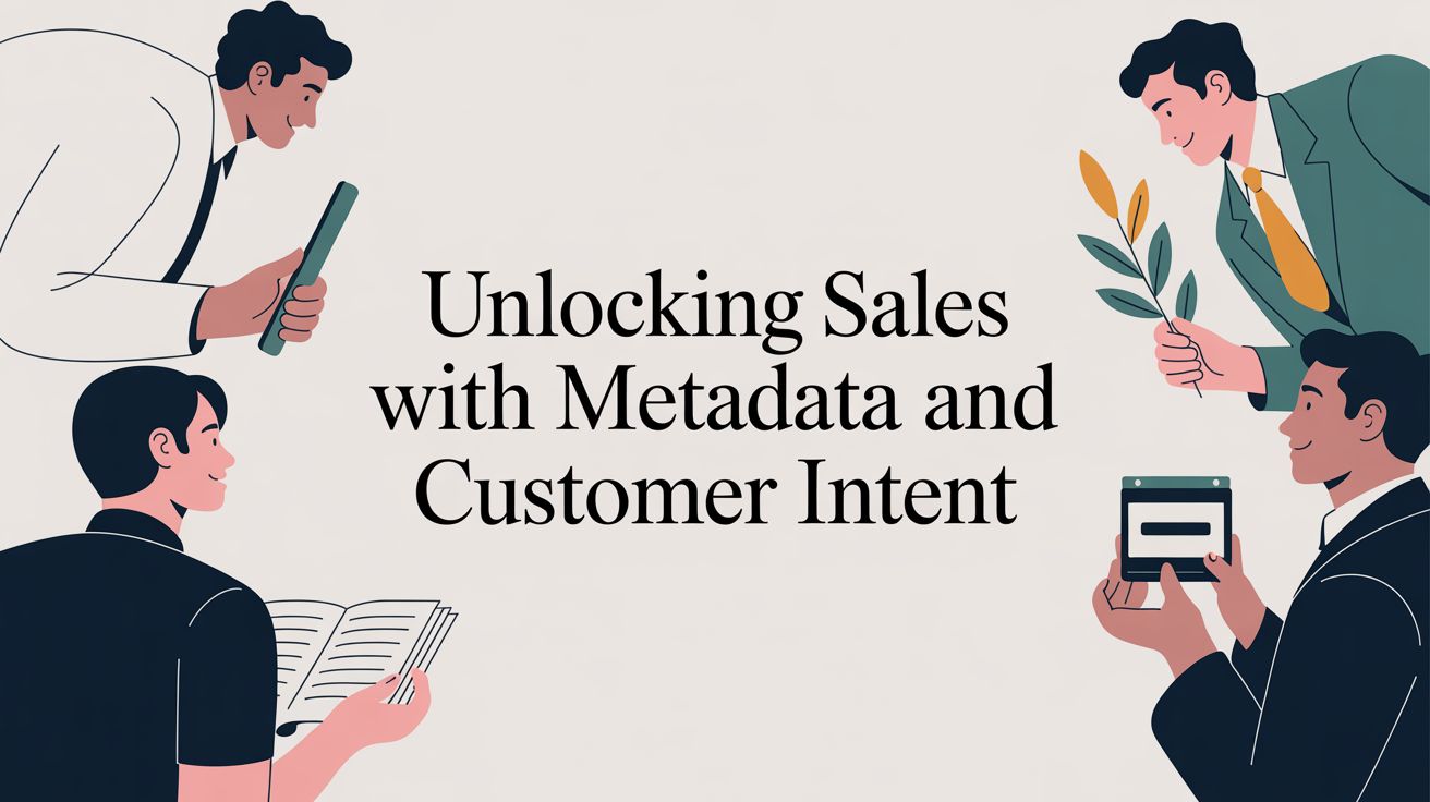 metadata and customer intent sales strategy | Agentic AI | Optidan