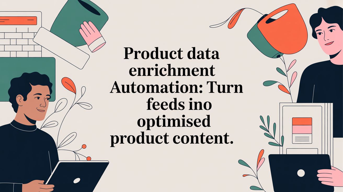 product data enrichment automation content automation